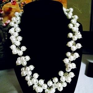 Vintage Graziano Faux Pearl Necklace